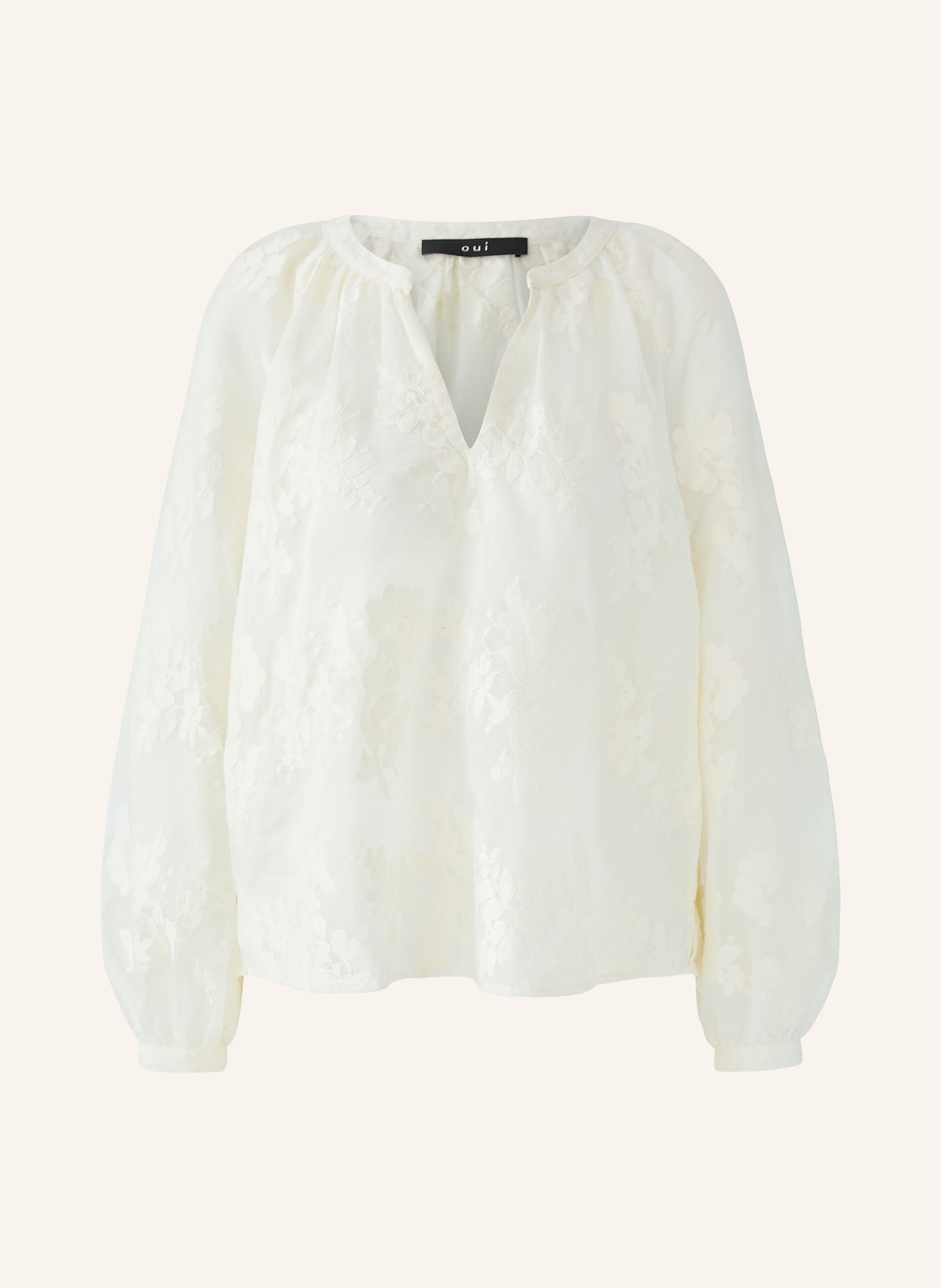 oui Shirt blouse: CREAM