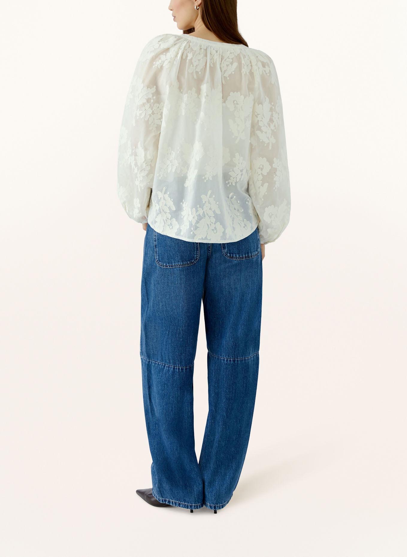 oui Shirt blouse: CREAM