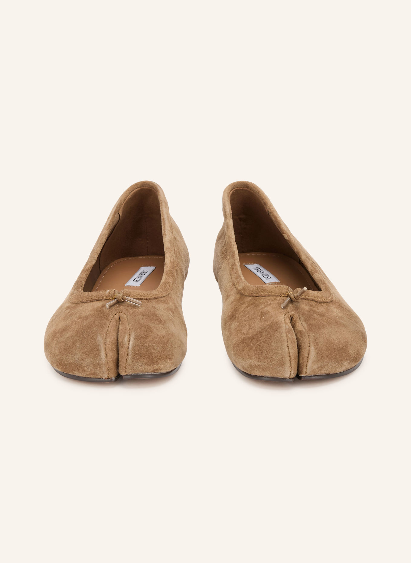 STEVE MADDEN CIPHER Ballerinas: TAUPE