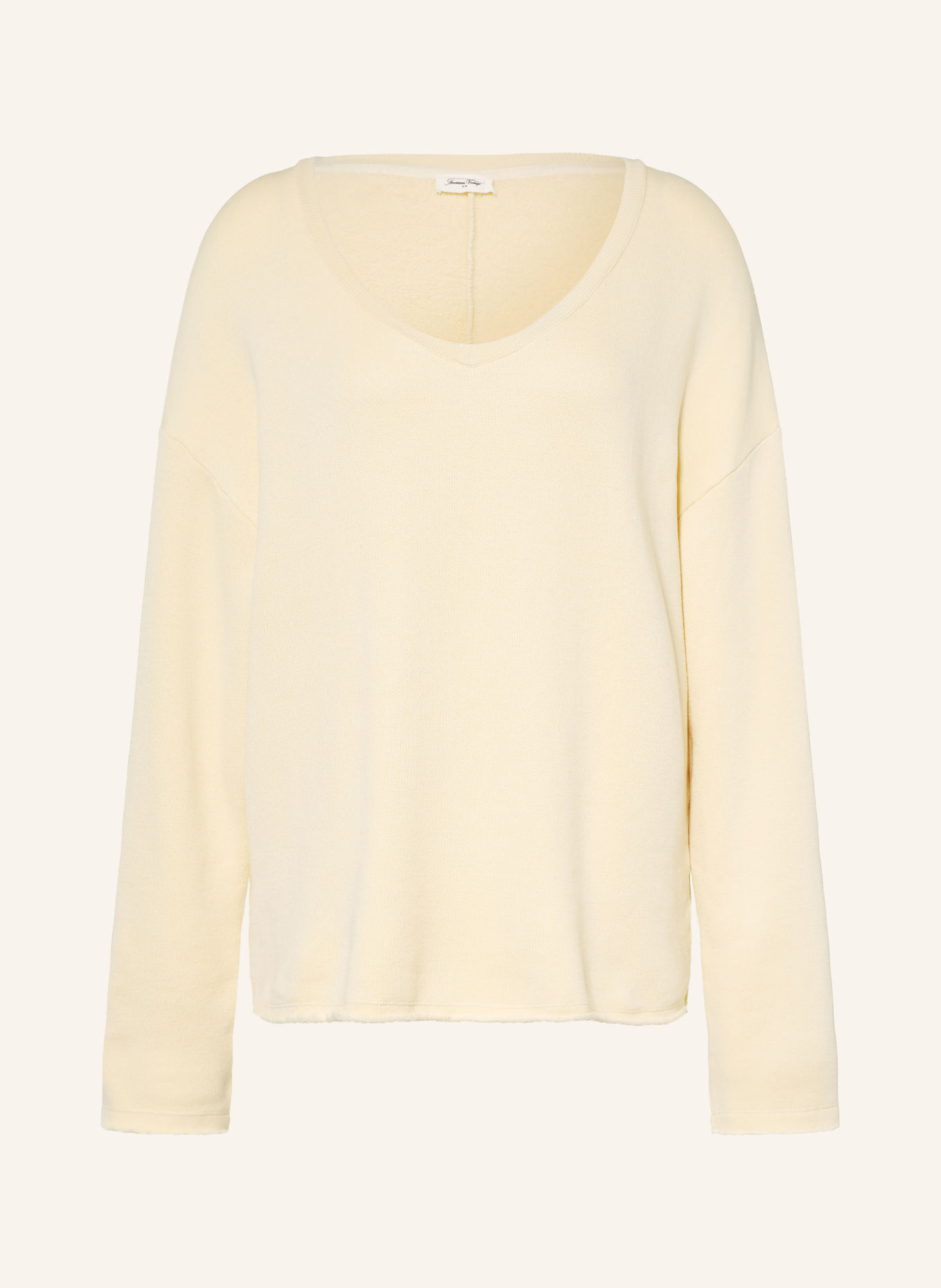 American Vintage NISHTOWN Sweatshirt: ECRU