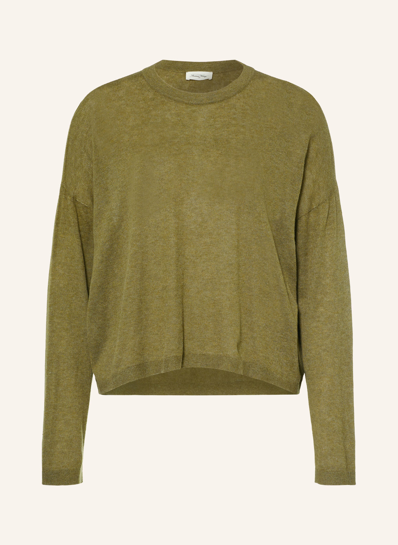 American Vintage TOIMA Sweater: OLIVE