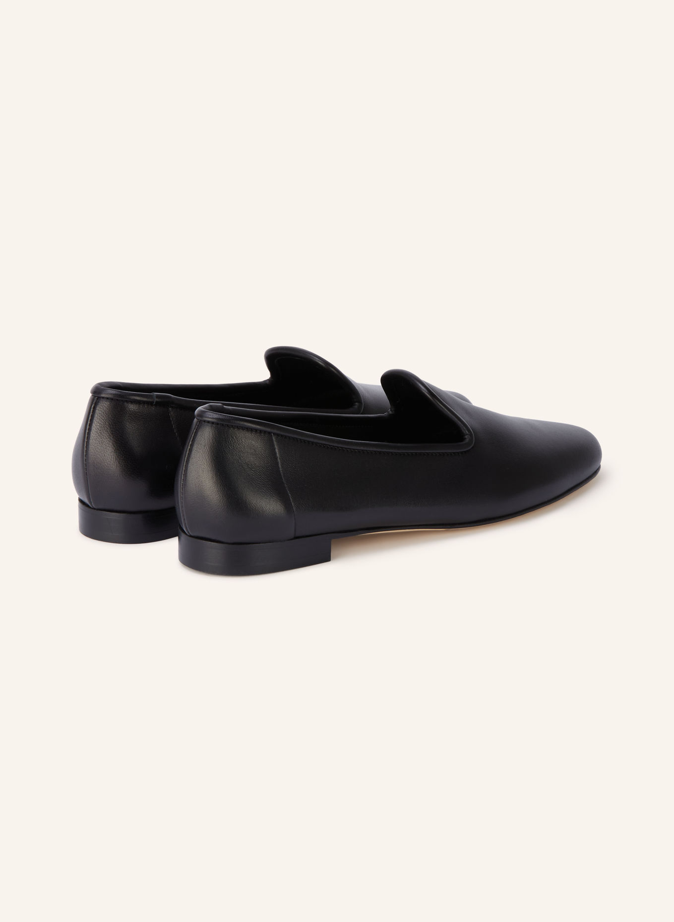 TOTEME Loafer: SCHWARZ