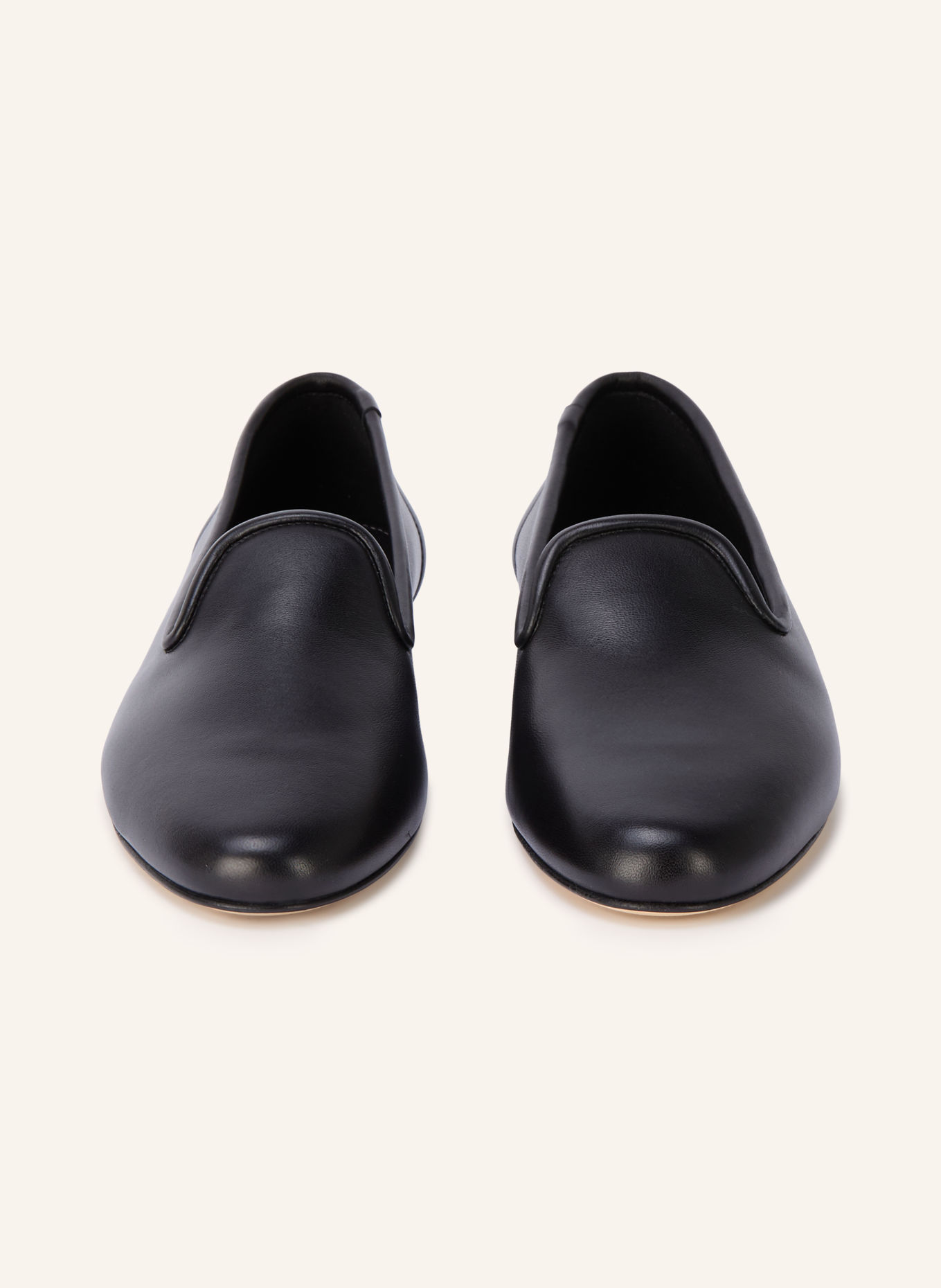 TOTEME Loafer: SCHWARZ