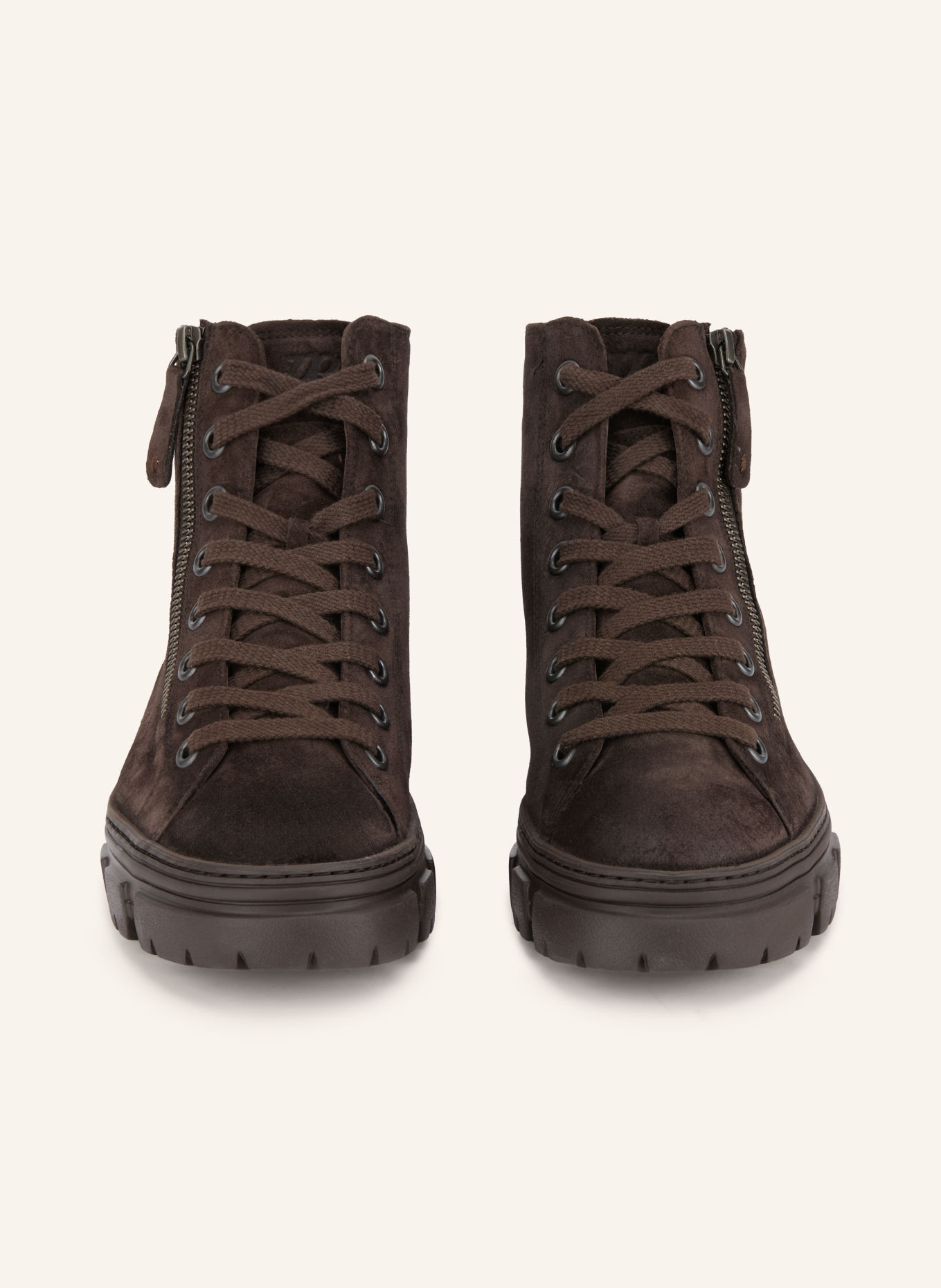paul green Hightop-Sneaker: DUNKELBRAUN