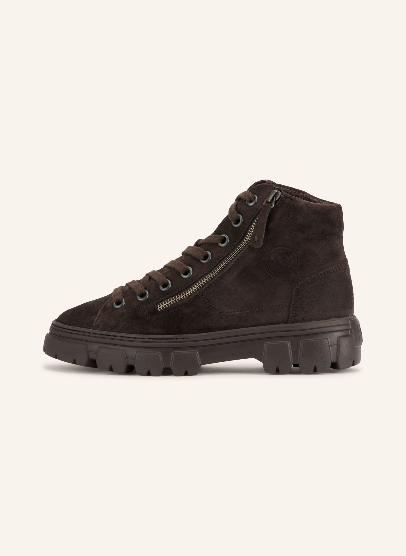 paul green Hightop-Sneaker: DUNKELBRAUN