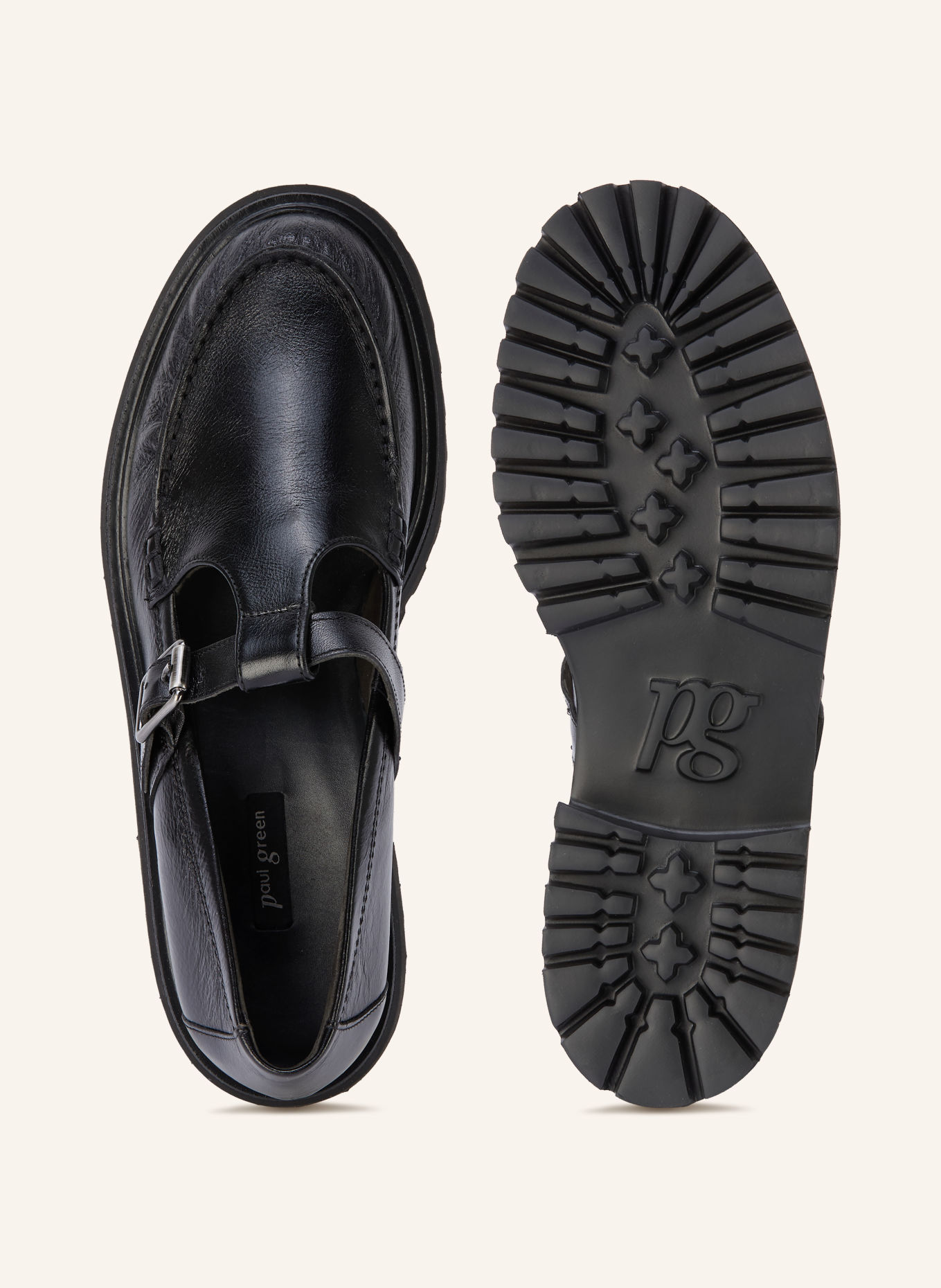 paul green Loafer: SCHWARZ