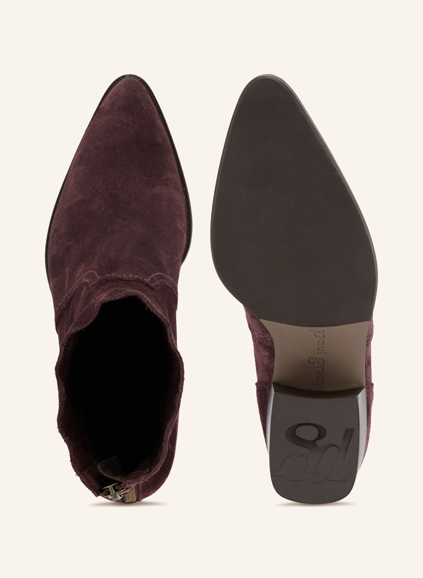 paul green Stiefeletten: DUNKELLILA
