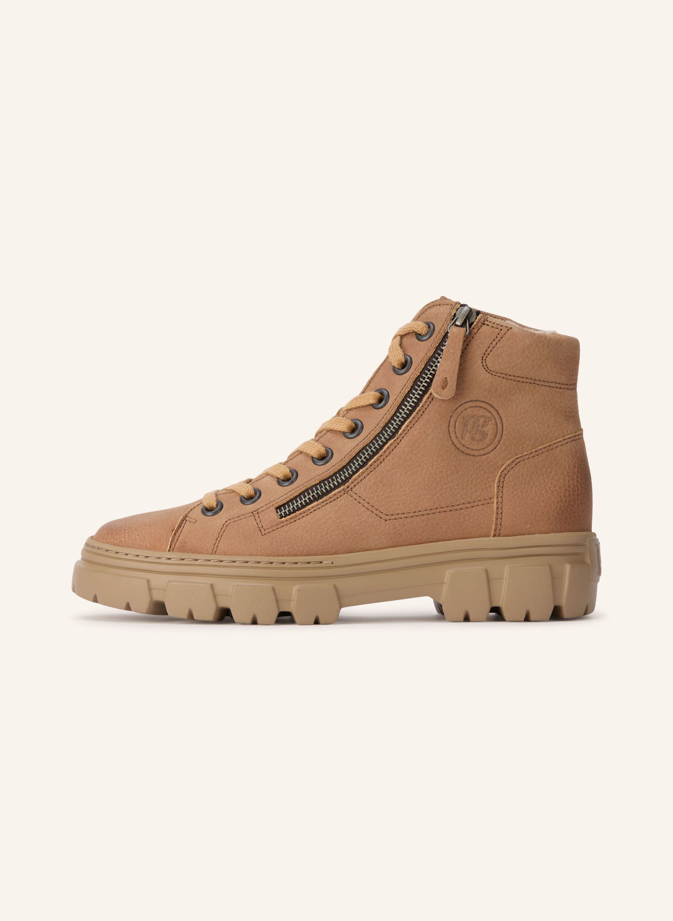 paul green Schnürboots: CAMEL