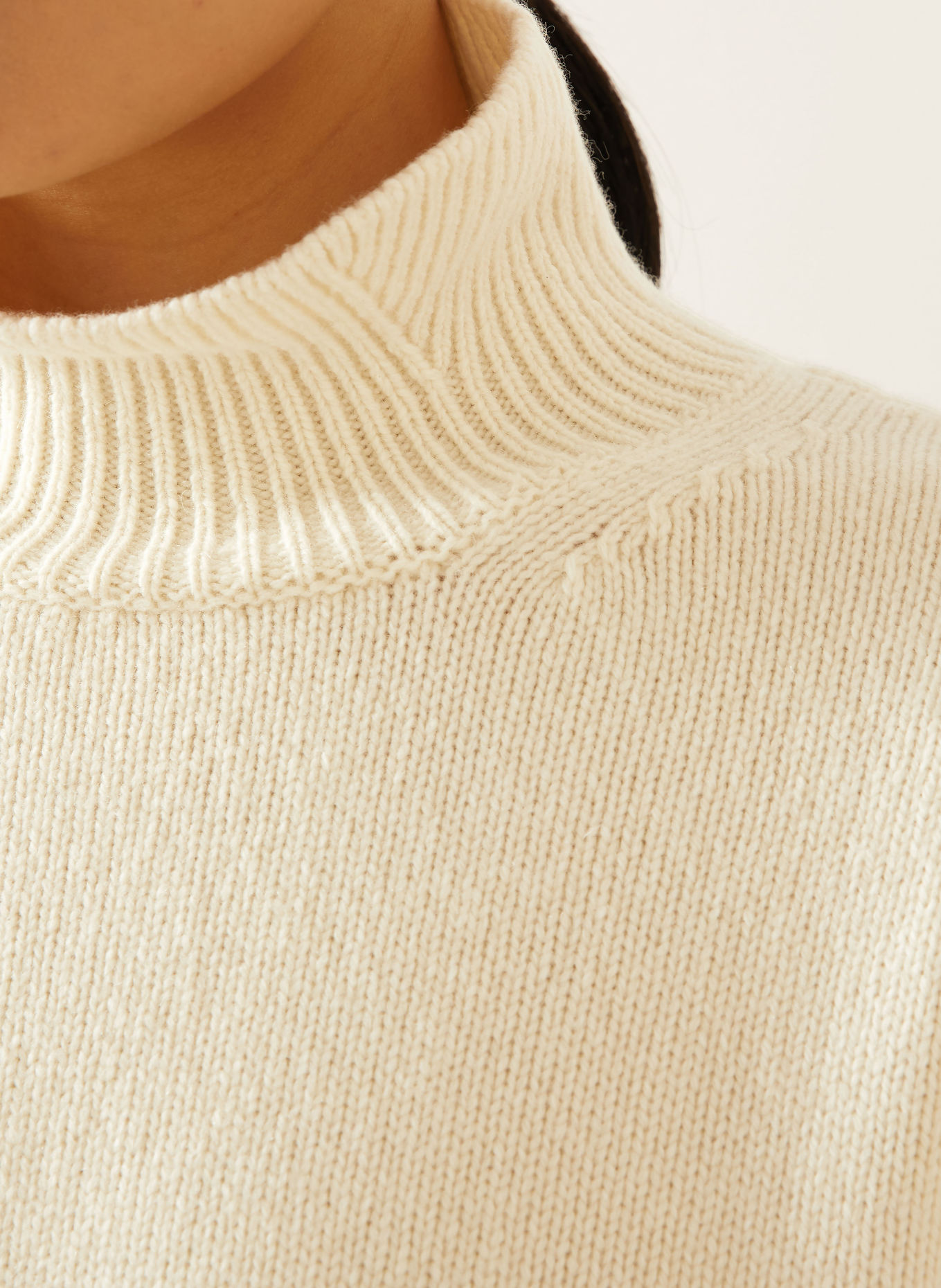 RÓHE Cashmere Sweaters: ECRU