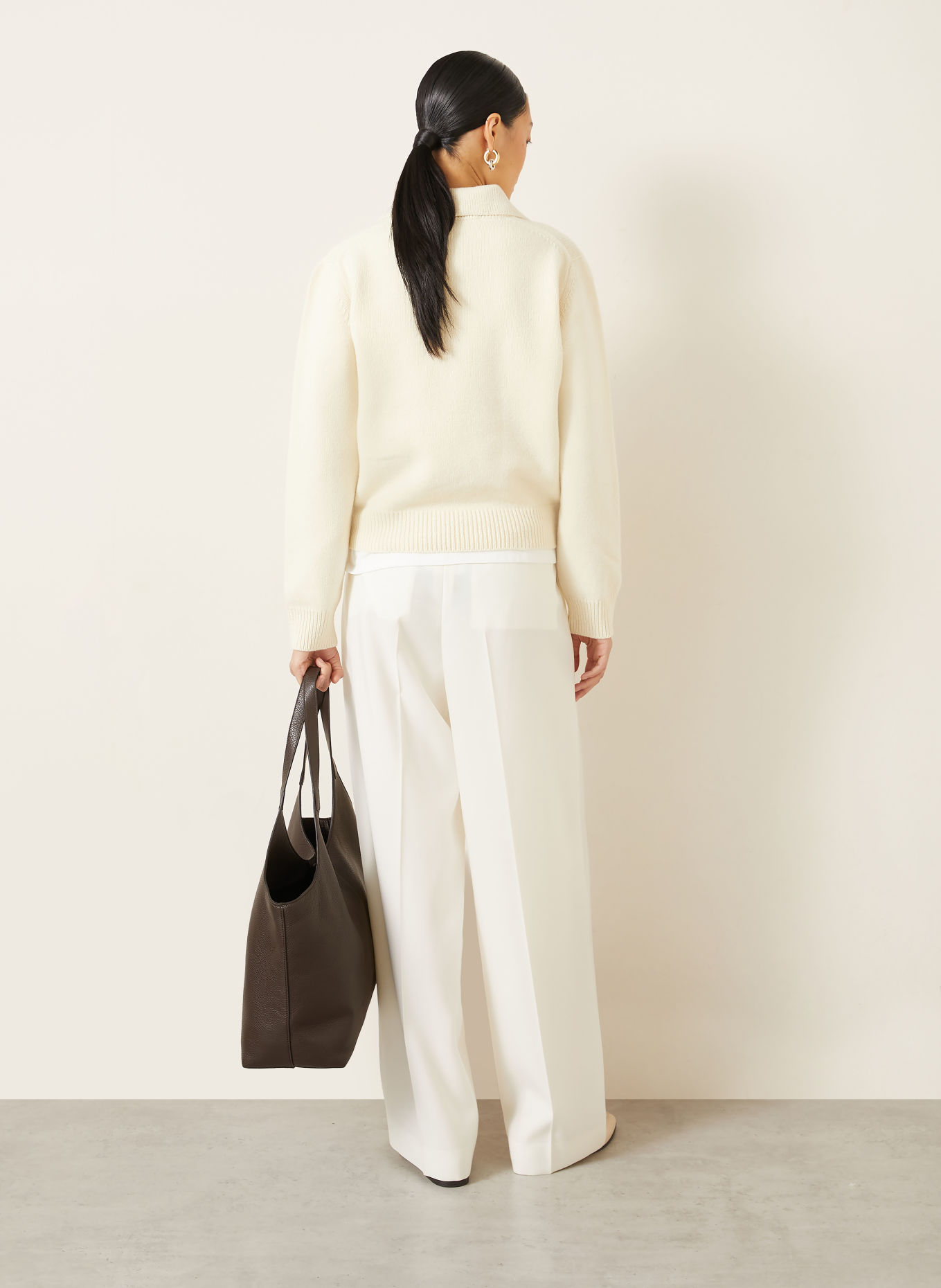 RÓHE Cashmere Sweaters: CREAM