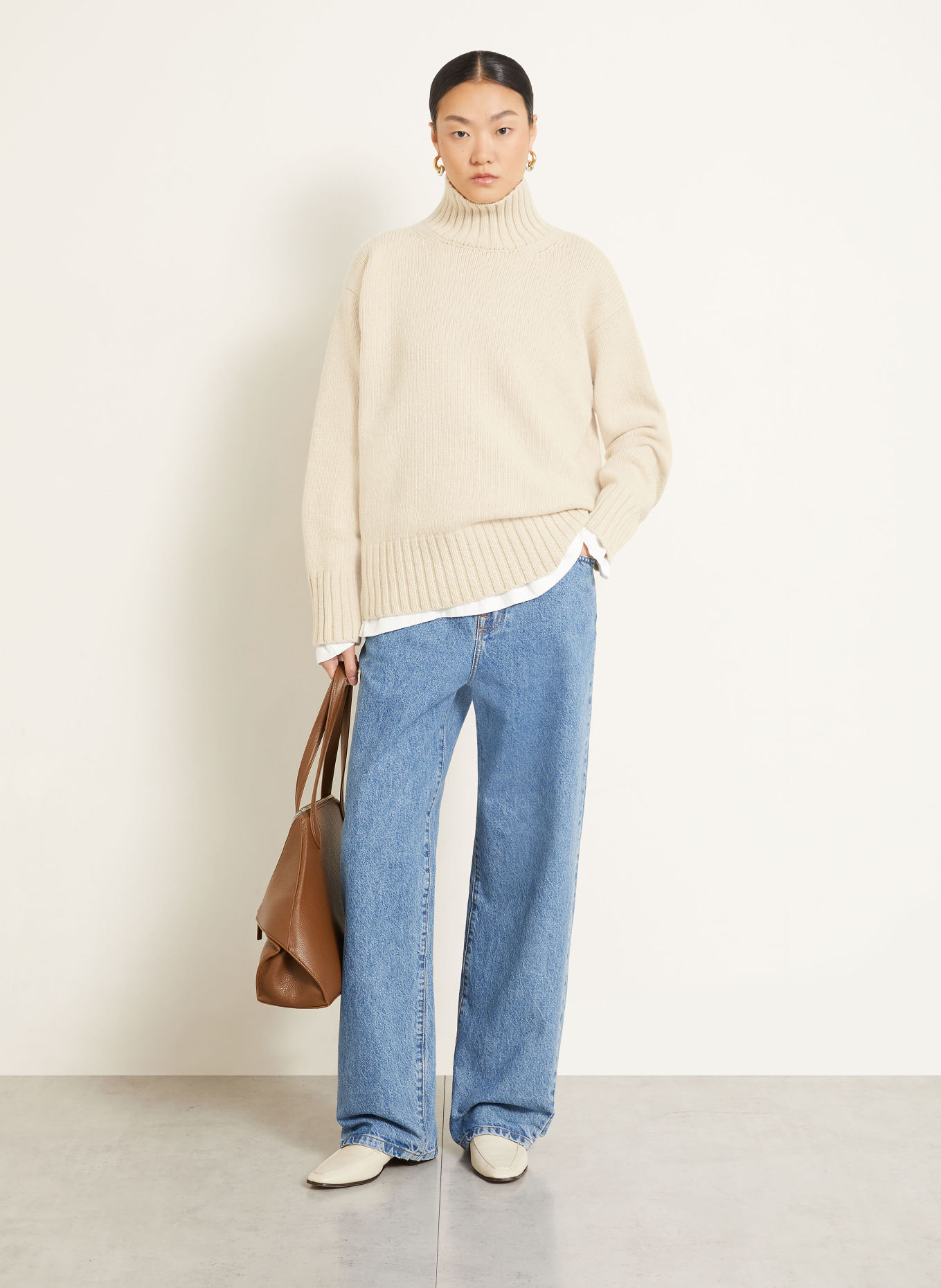 RÓHE Sweater: CREAM