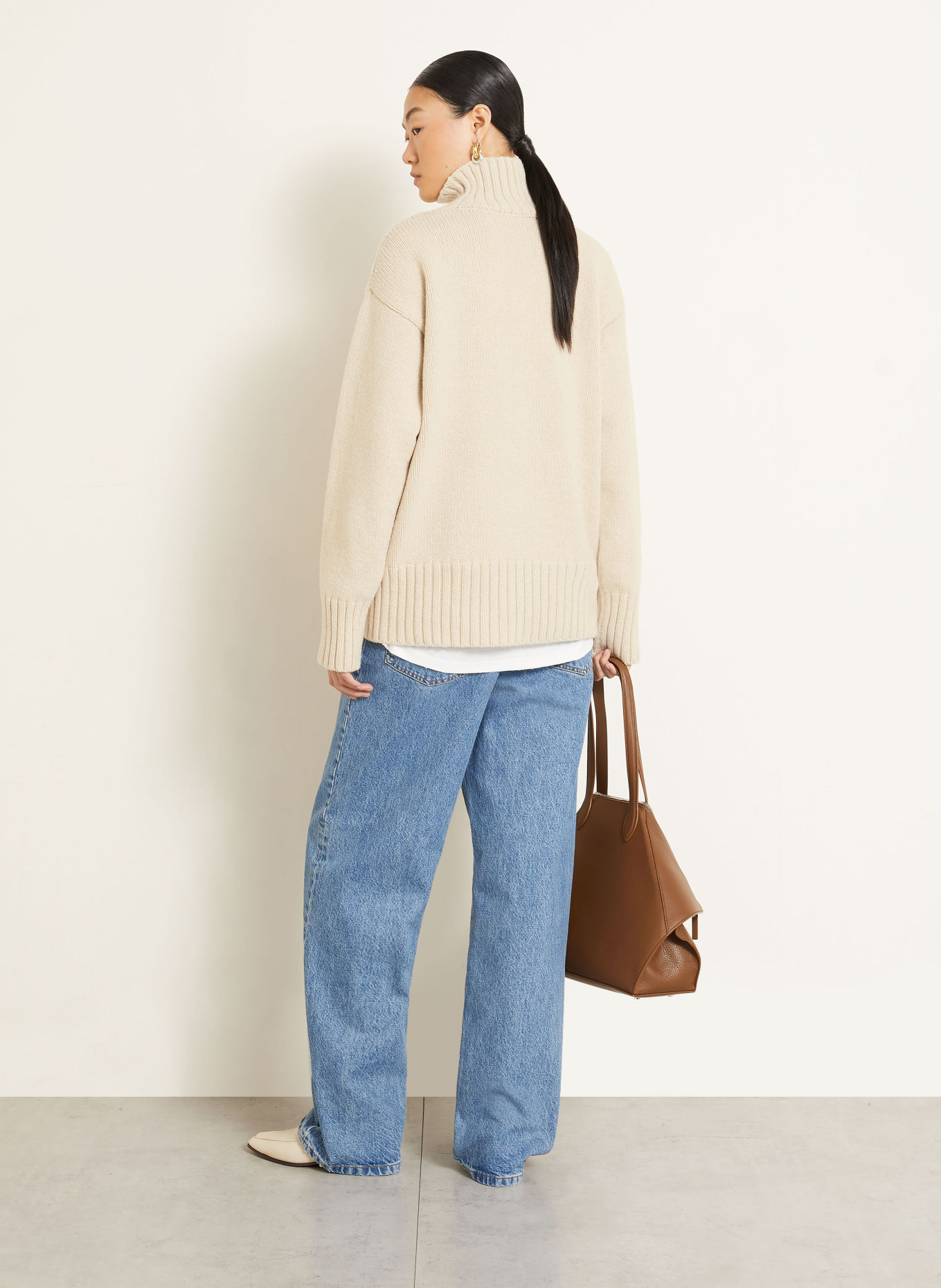 RÓHE Sweater: CREAM