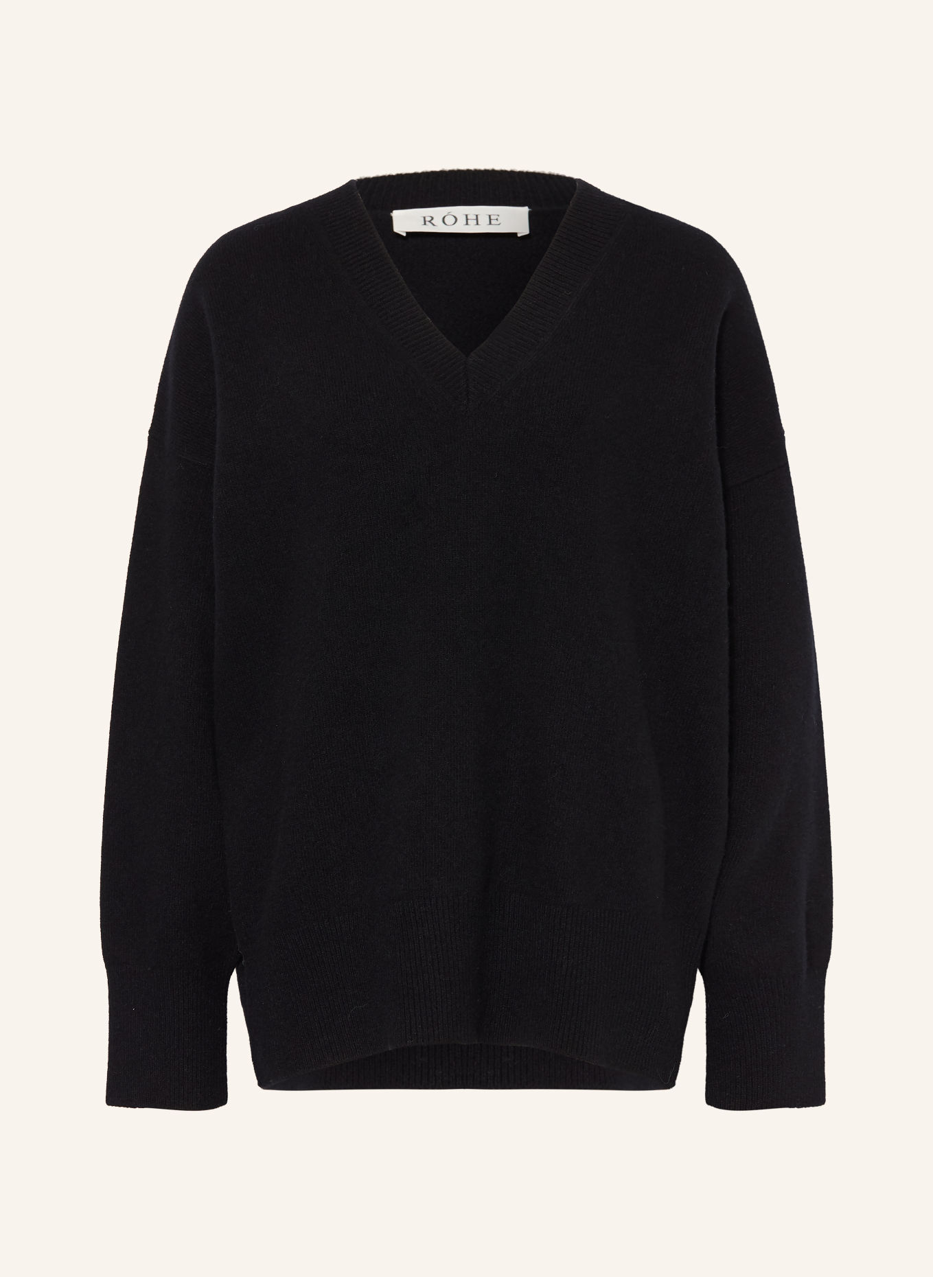 RÓHE Sweater: BLACK
