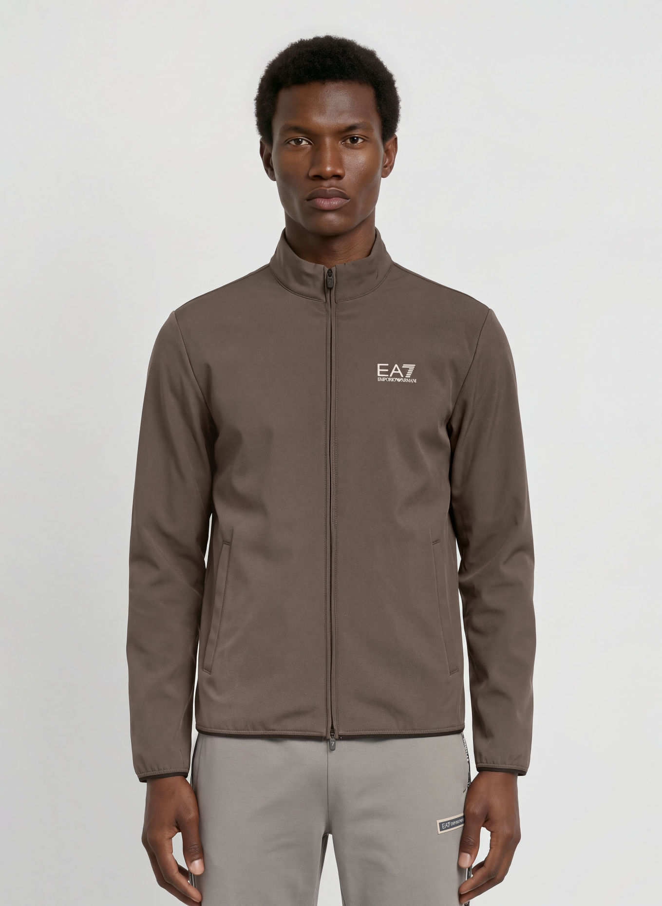 EA7 EMPORIO ARMANI Funktionsjacke: BRAUN