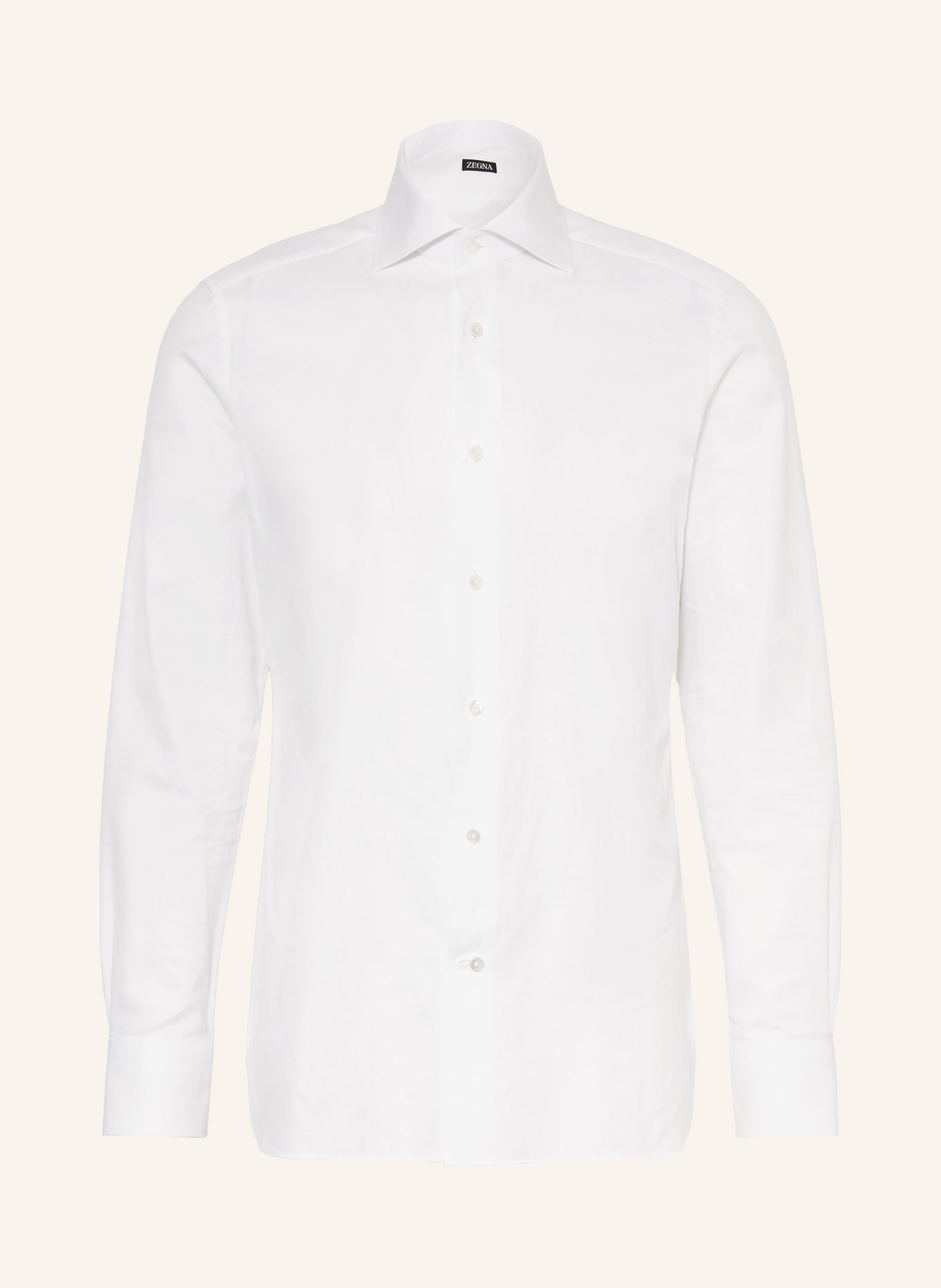 ZEGNA Chemise coupe slim: BLANC