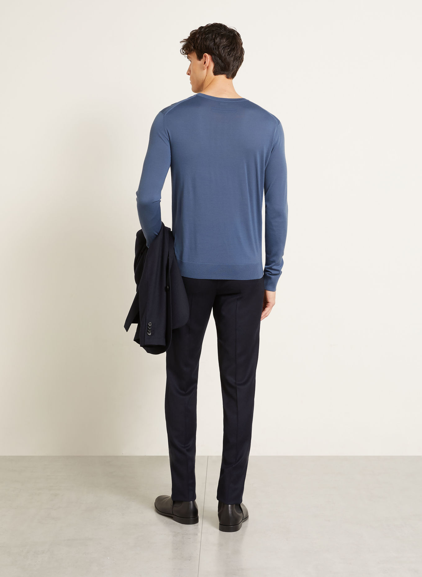 ZEGNA Trui TROFEO: BLAUW