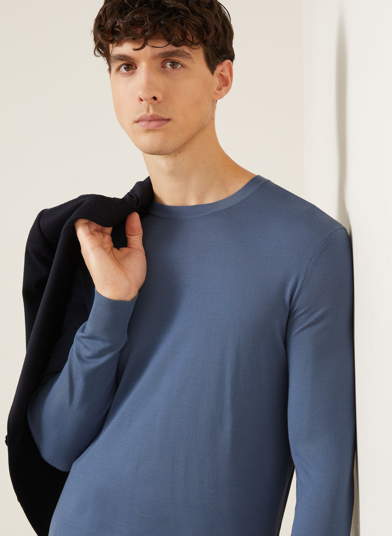 ZEGNA Trui TROFEO: BLAUW