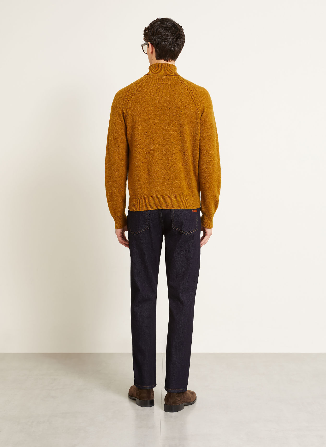 ZEGNA CITY Slim Fit Jeans: 002 rinse