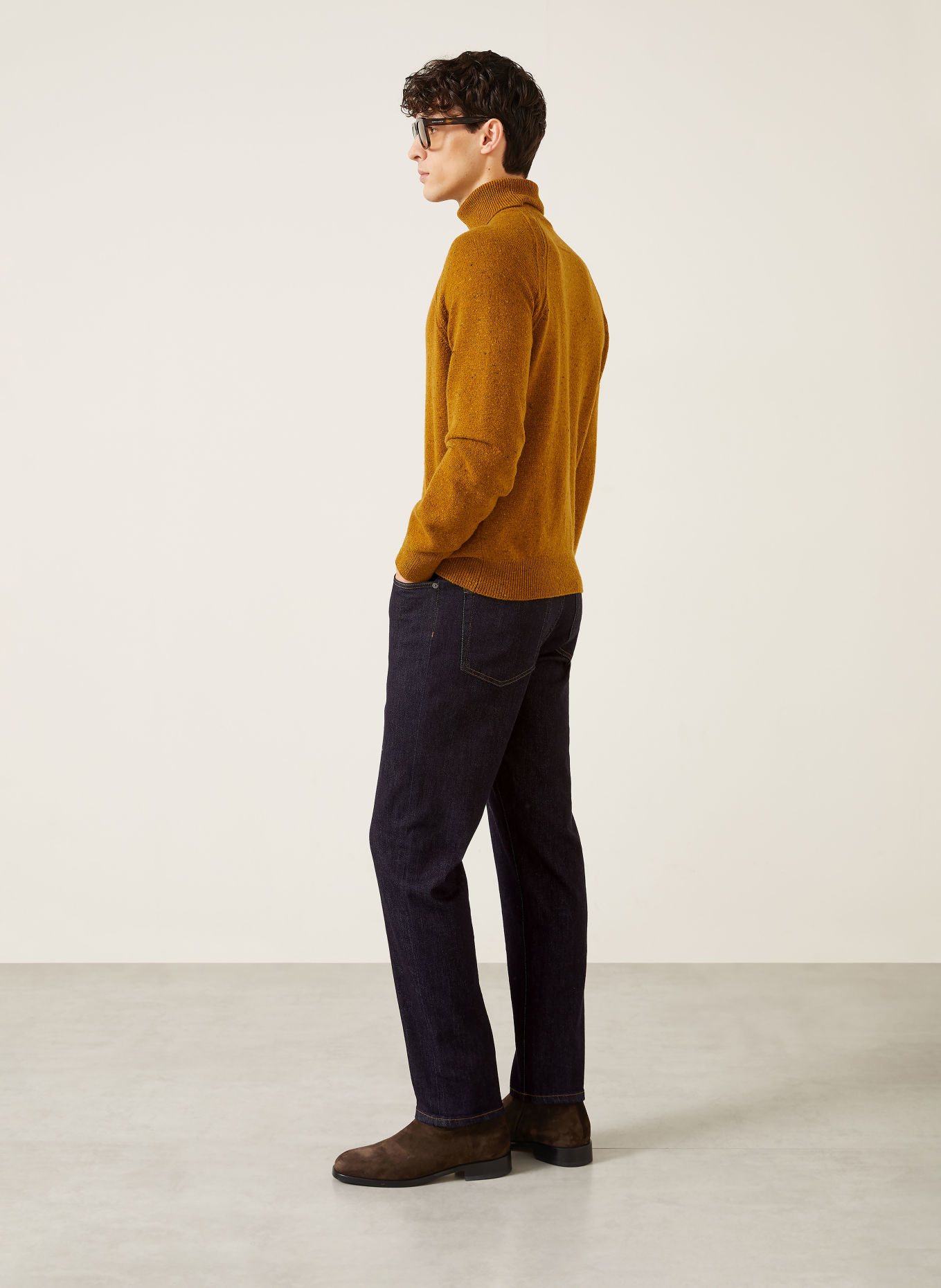 ZEGNA CITY Slim Fit Jeans: 002 rinse