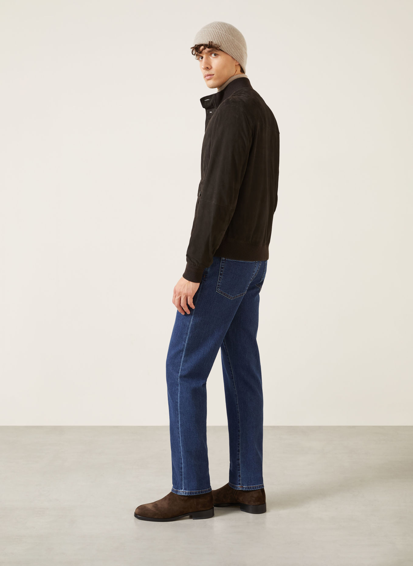 ZEGNA Jeansy CITY Slim Fit: 001 Stone washed