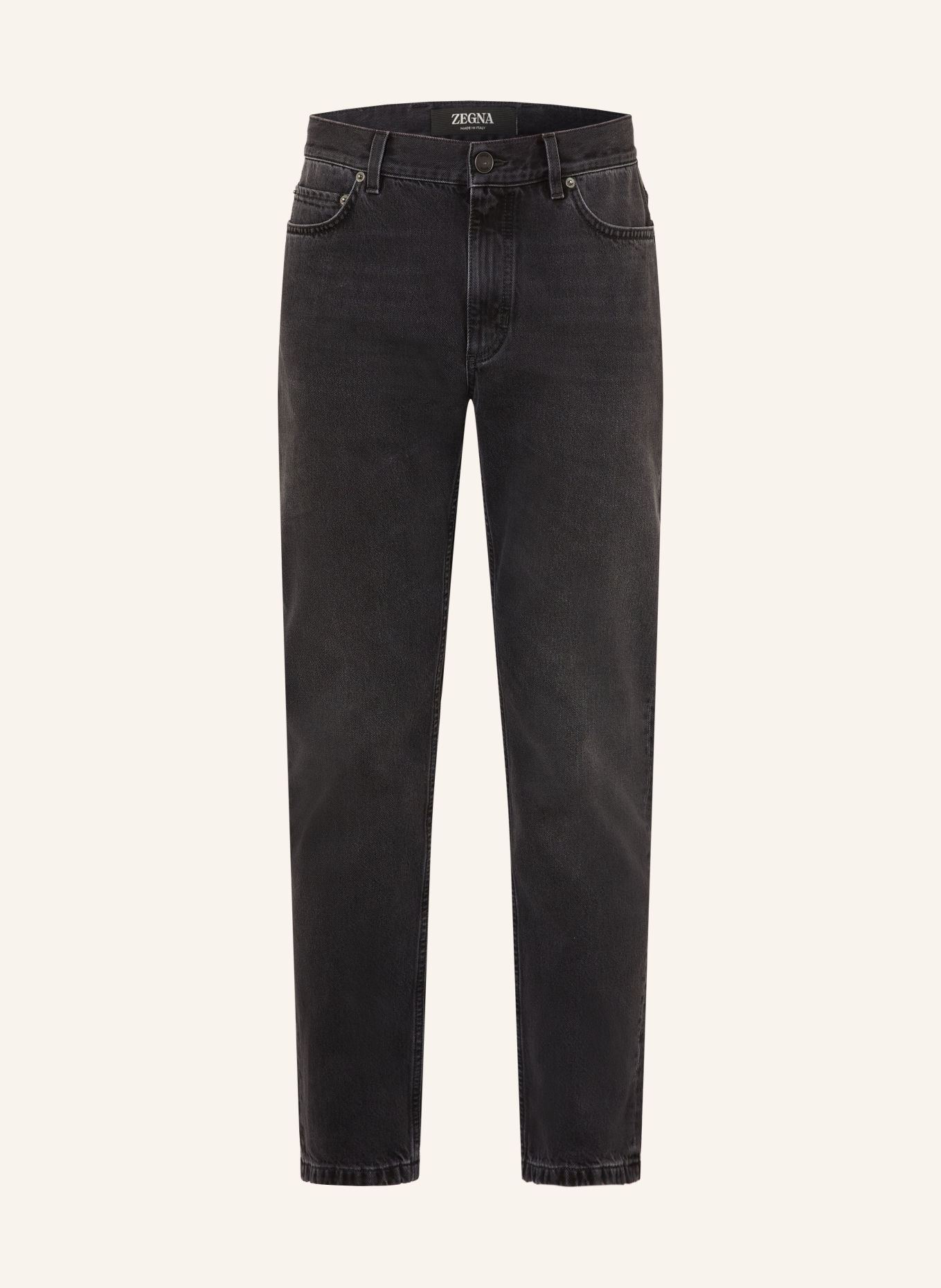 ZEGNA Slim-Fit Jeans: DARK GRAY