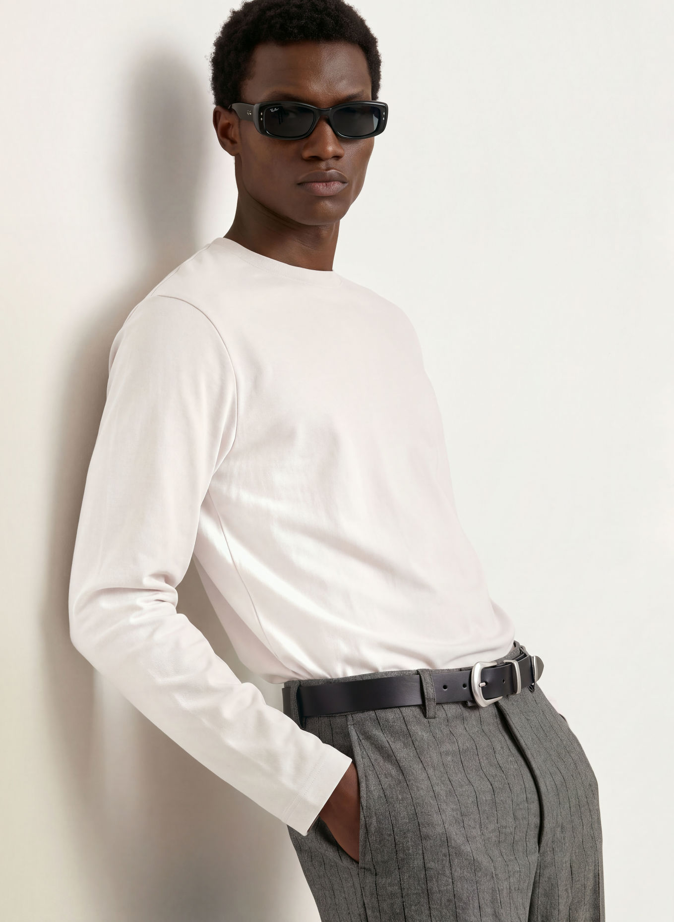 DRYKORN Longsleeve SAWENO: ECRU