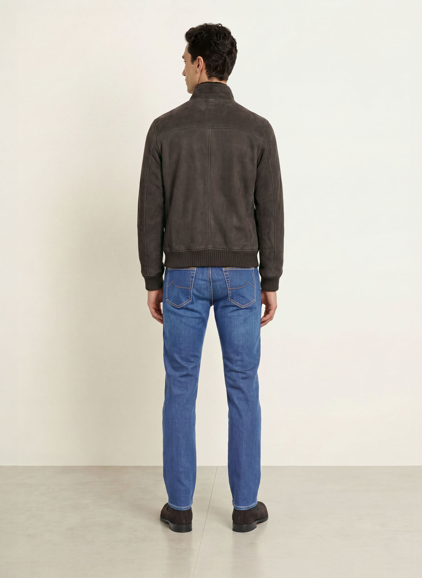 JACOB COHEN BARD Slim Fit Jeans: 200D Mid Blue