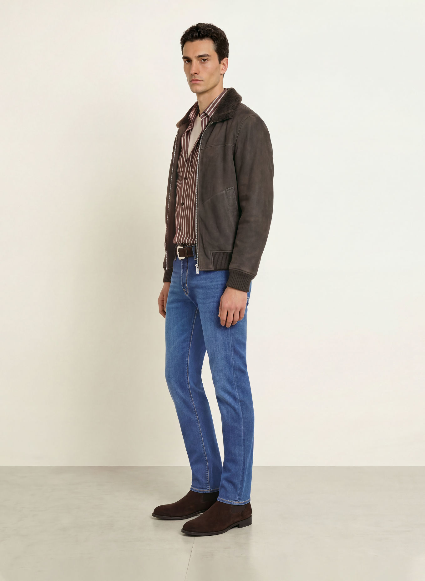 JACOB COHEN BARD Slim Fit Jeans: 200D Mid Blue