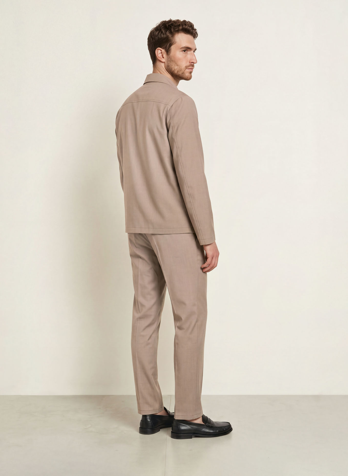 DRYKORN Overshirt LOUVIN: SVĚTLE HNĚDÁ