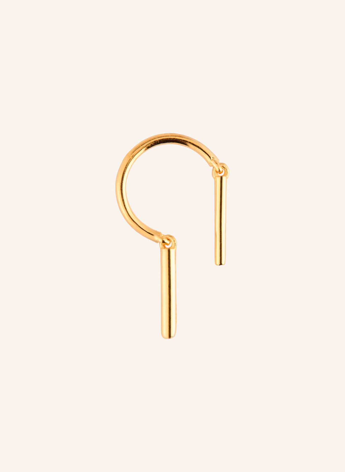 ariane ernst Boucle d'oreille LET LOOSE EARRING NO.1: OR