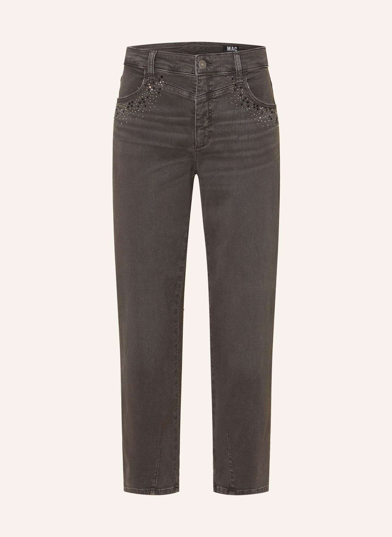MAC Pantalon BOBBIE: GRIS FONCÉ