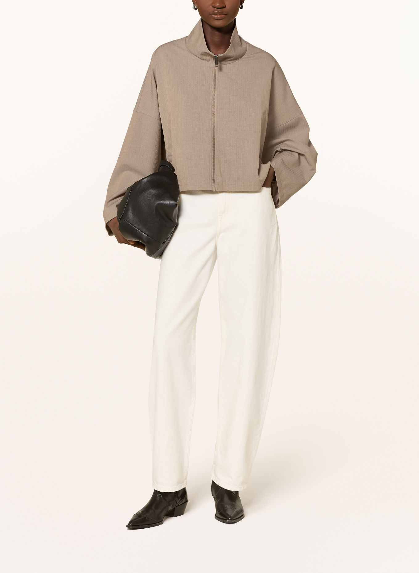 ELIAS RUMELIS Blazer MARLOWE: BEIGE / LICHTGRIJS