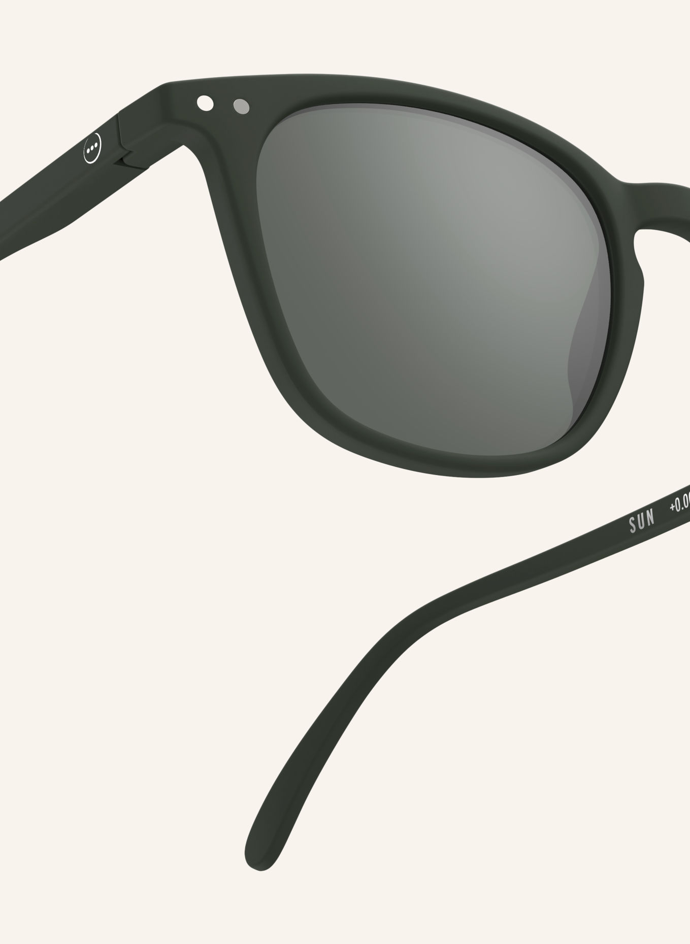 IZIPIZI Sonnenbrille #E: KHAKI/ GRAU