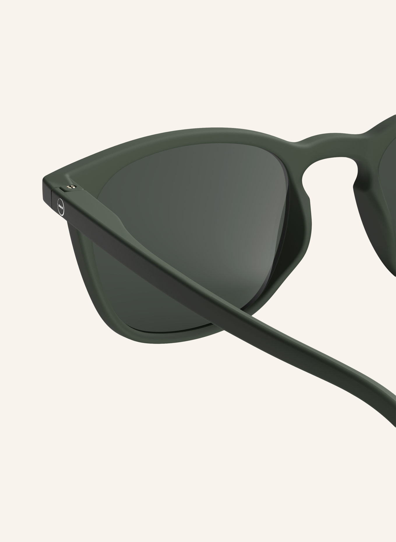 IZIPIZI Sonnenbrille #E: KHAKI/ GRAU