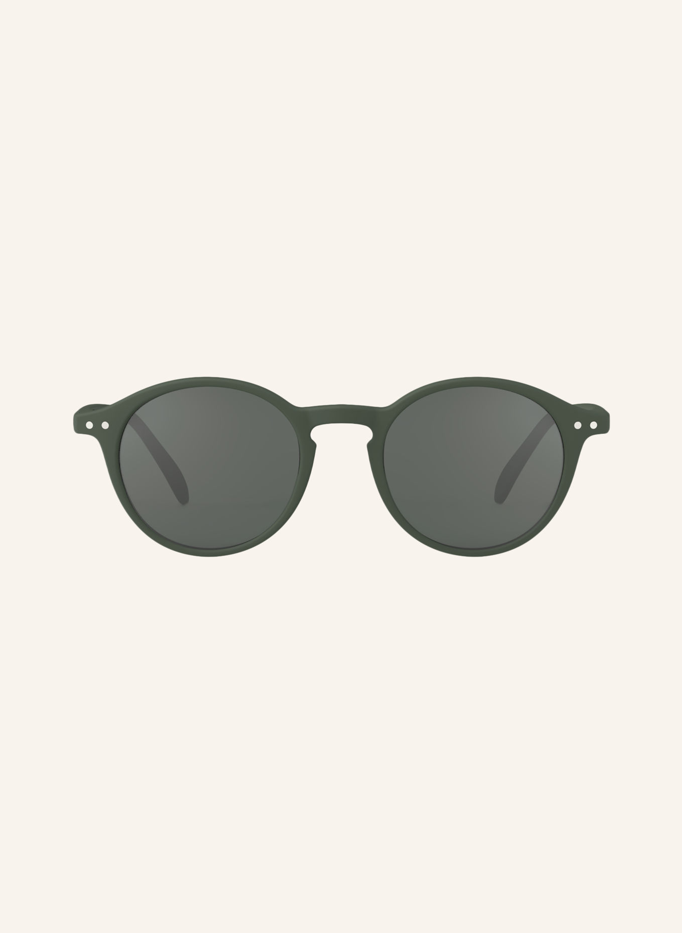IZIPIZI Okulary przeciwsłoneczne #D: KHAKI/ SZARY