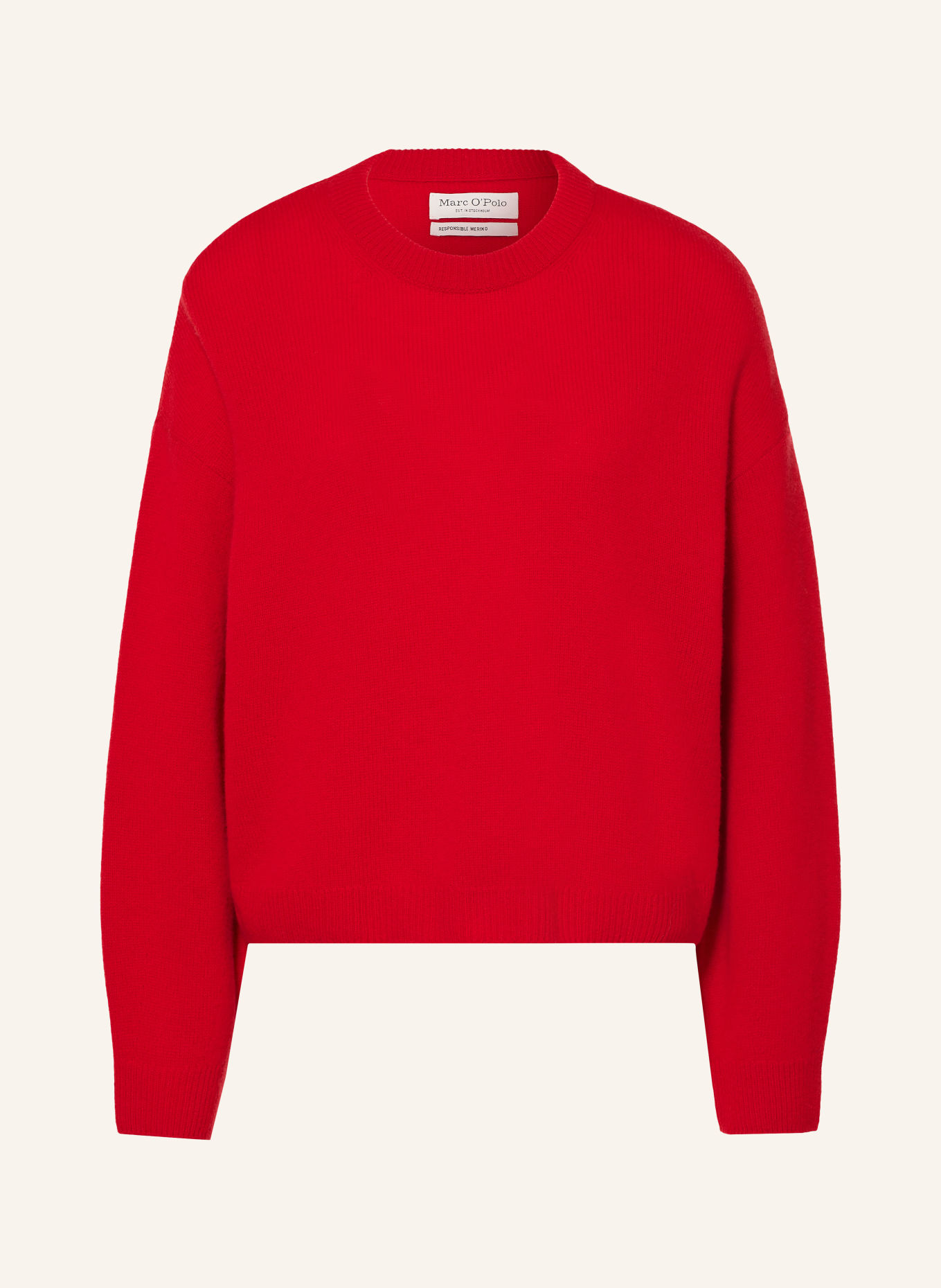 Marc O'Polo Pullover aus Merinowolle: ROT