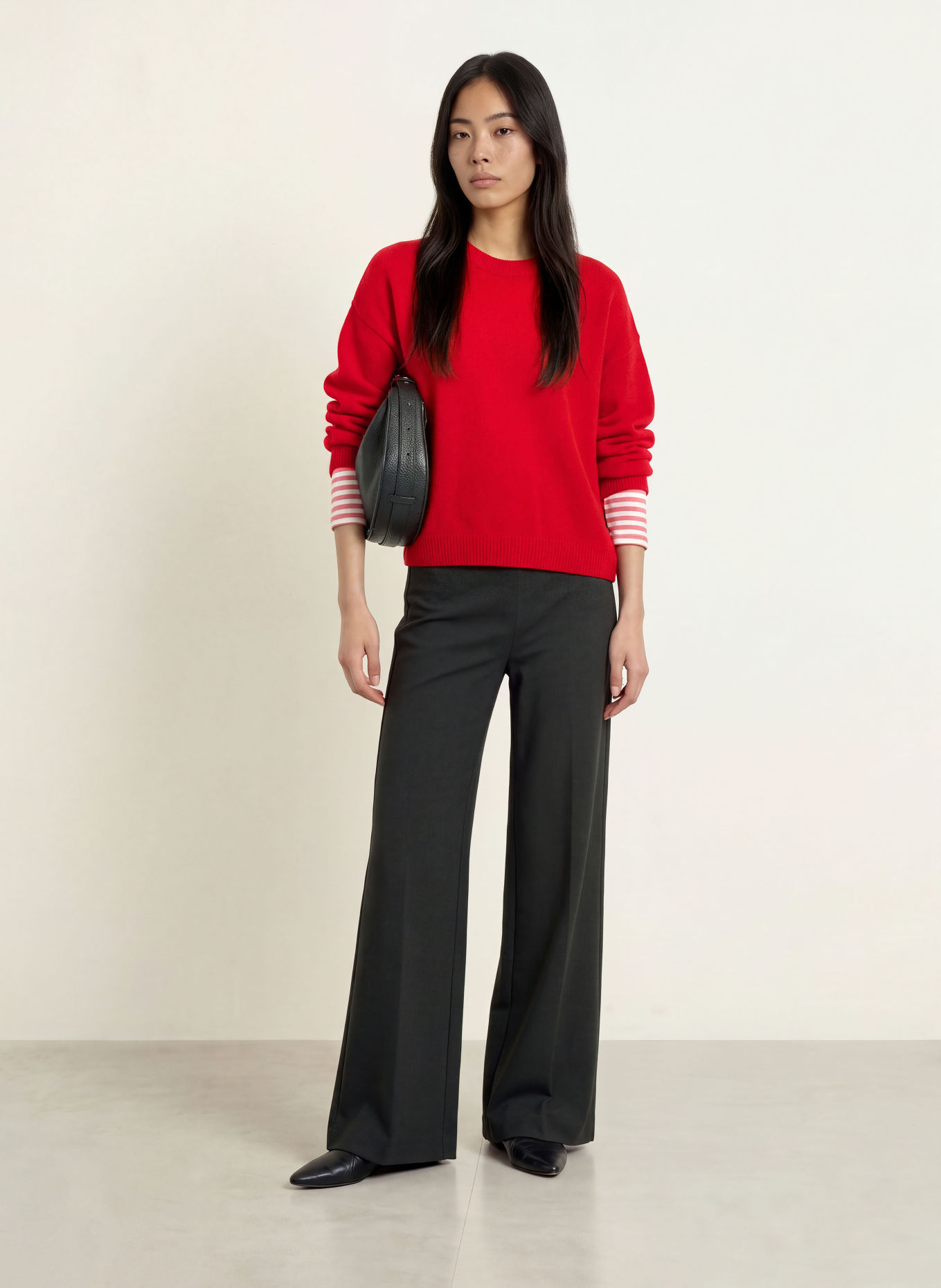Marc O'Polo Pullover aus Merinowolle: ROT