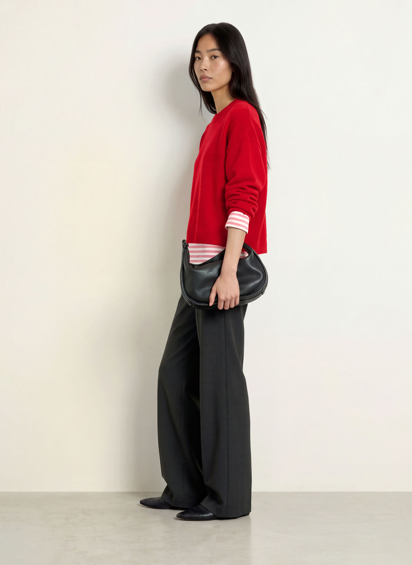Marc O'Polo Pullover aus Merinowolle: ROT
