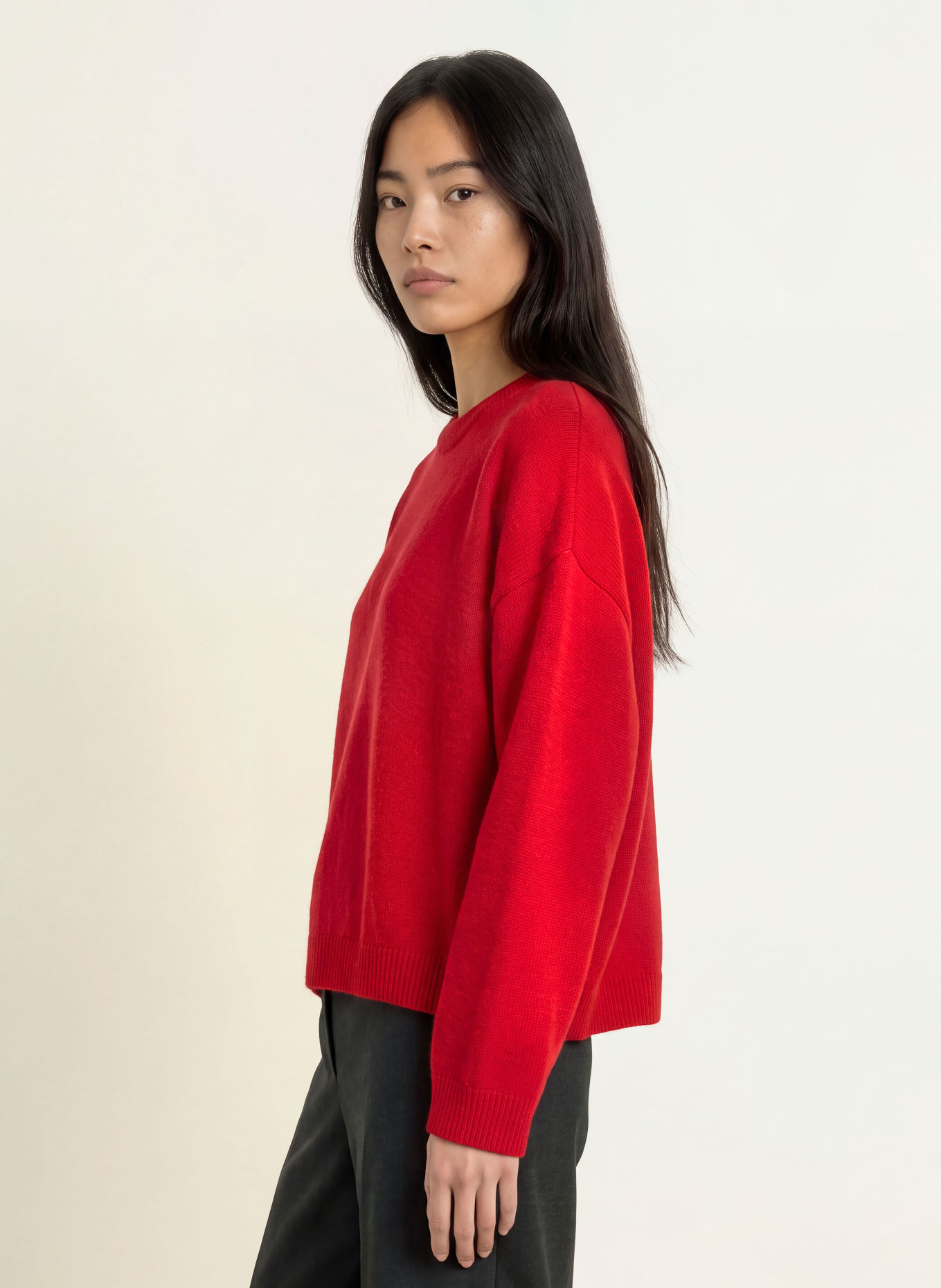 Marc O'Polo Pullover aus Merinowolle: ROT