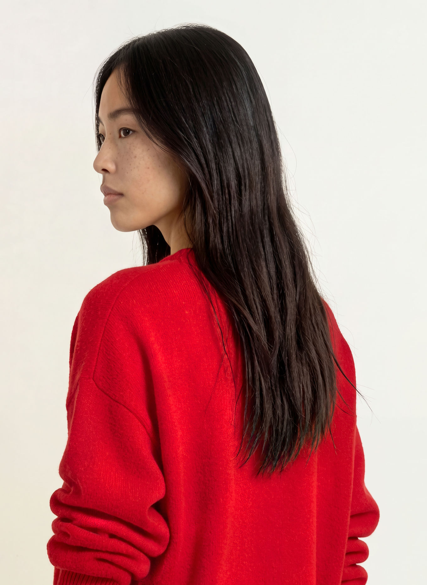 Marc O'Polo Pullover aus Merinowolle: ROT