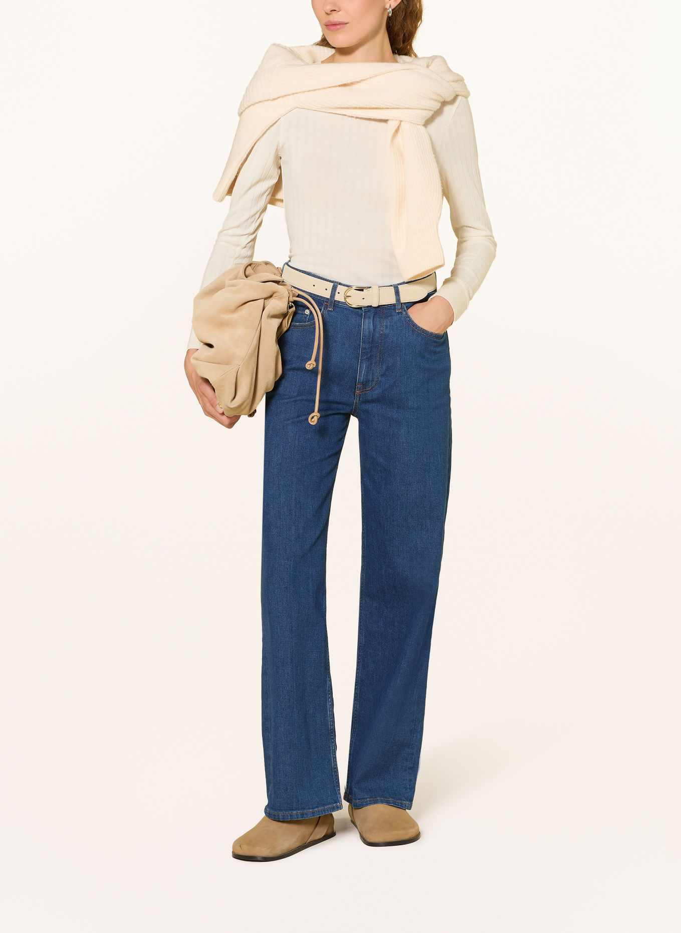Marc O'Polo Longsleeve: ECRU