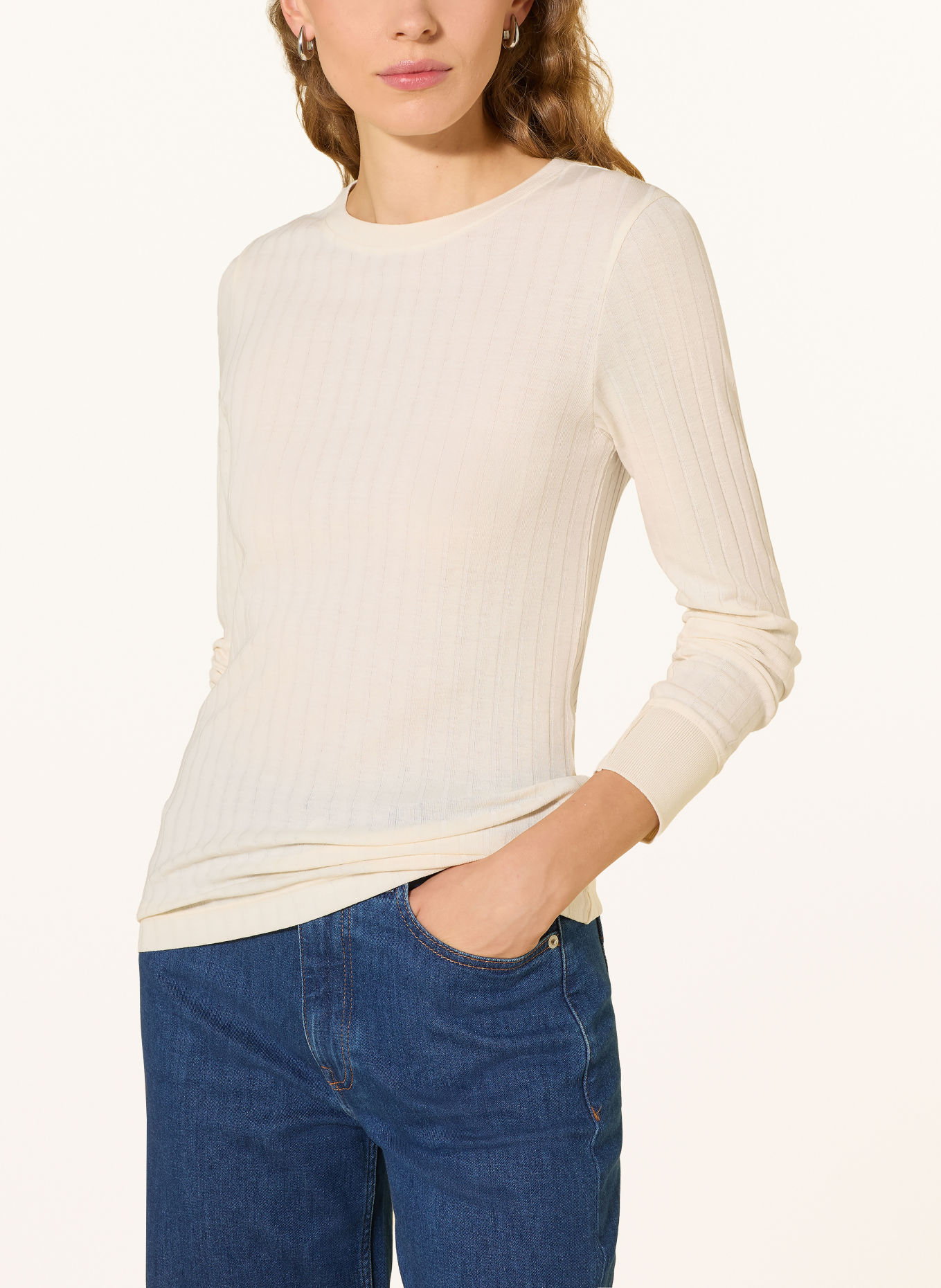 Marc O'Polo Longsleeve: ECRU