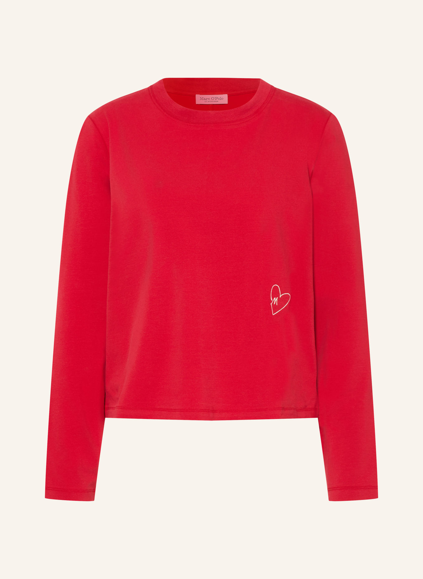 Marc O'Polo Longsleeve: ROT