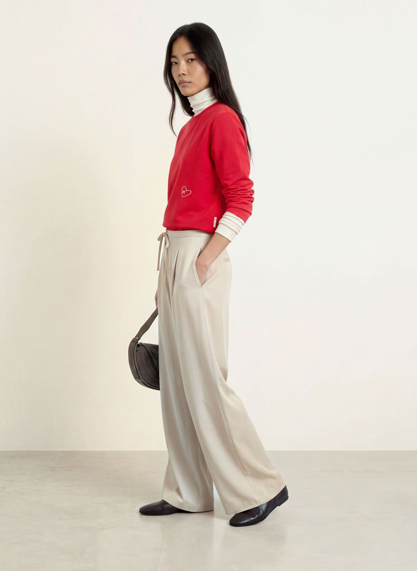 Marc O'Polo Longsleeve: ROT