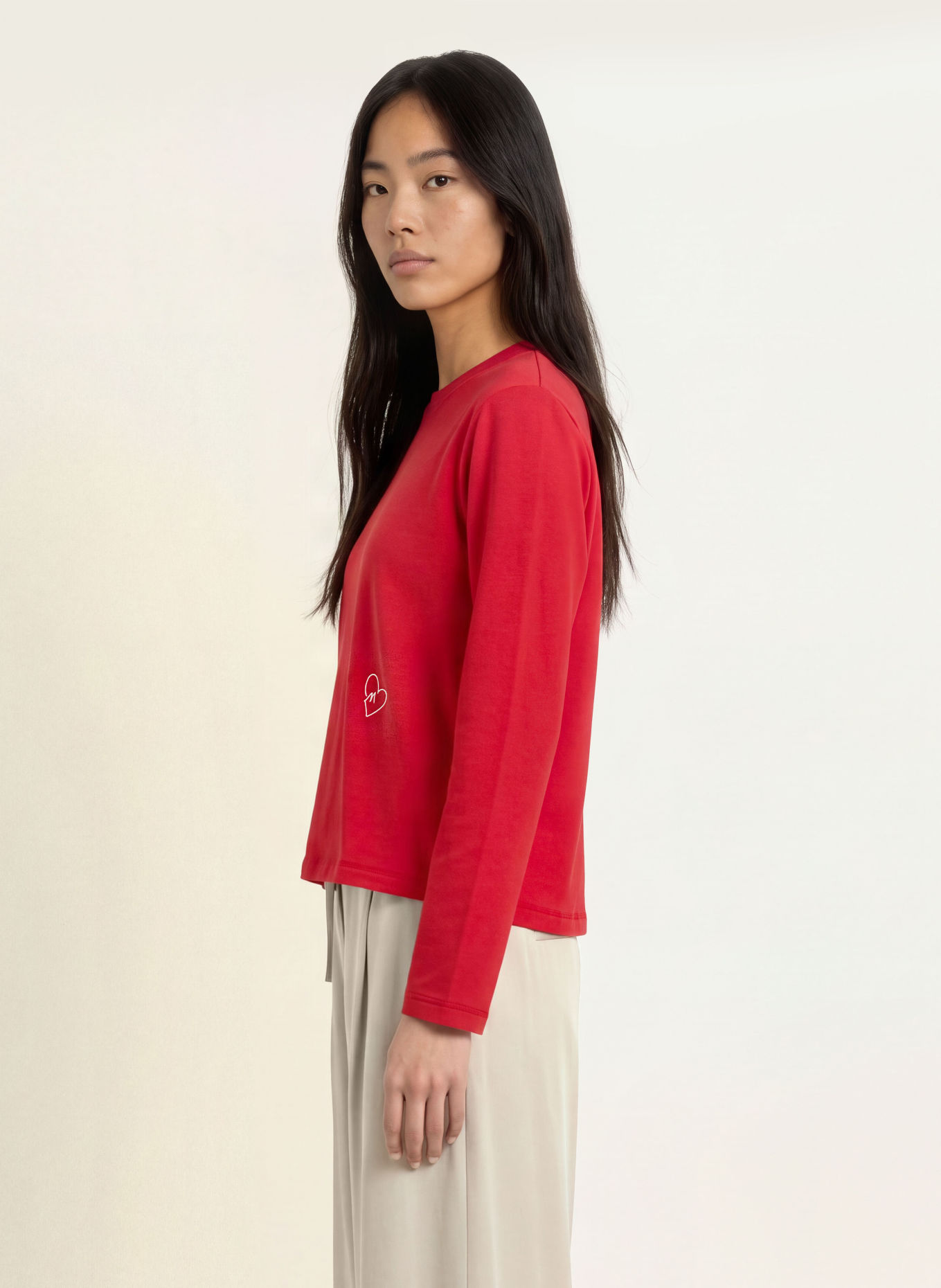 Marc O'Polo Longsleeve: ROT