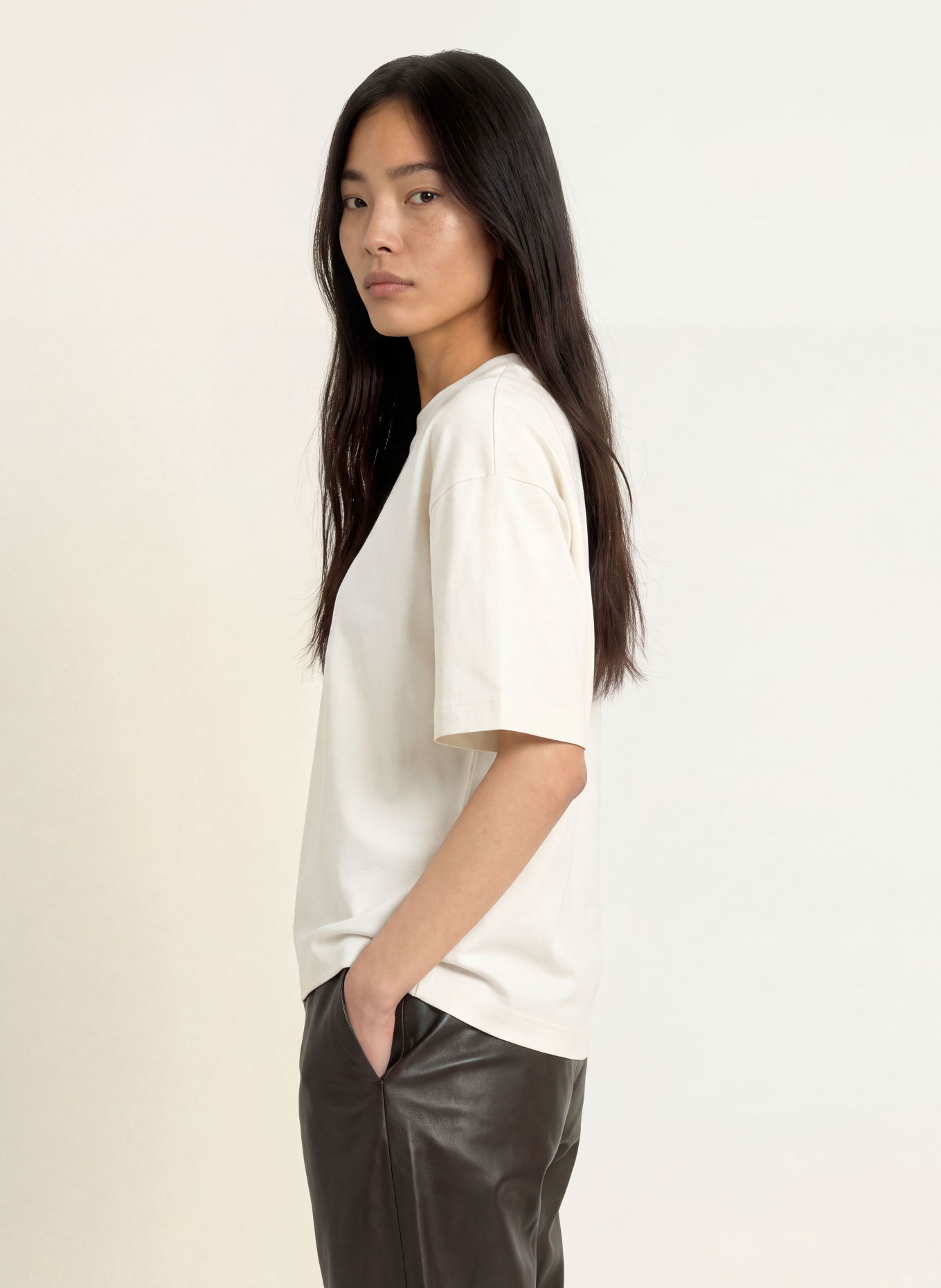Marc O'Polo T-Shirt: CREME
