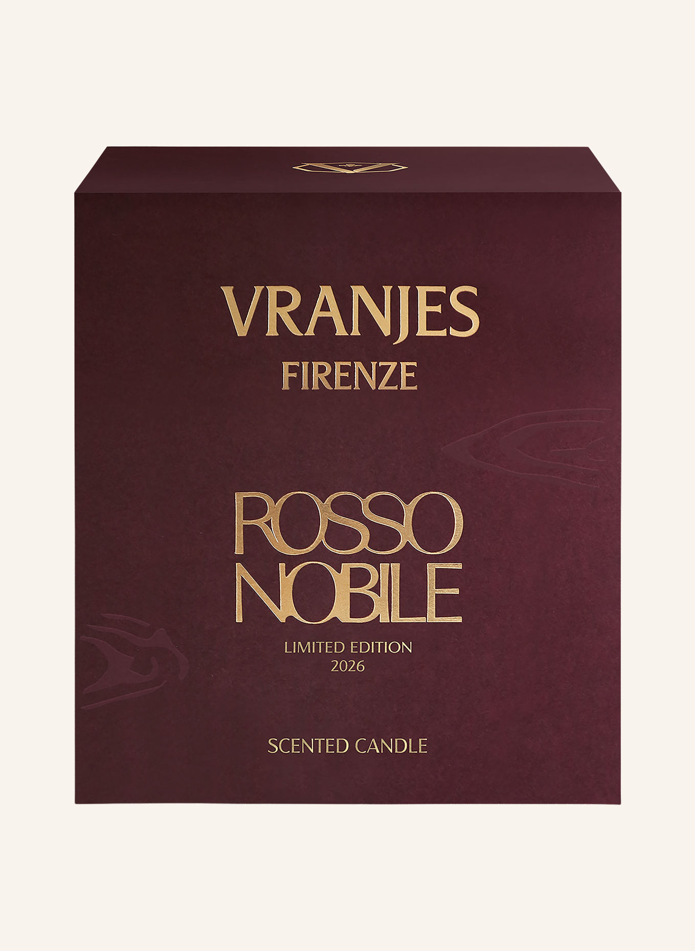 Dr. Vranjes Doftljus ROSSO NOBILE: MÖRKRÖD / MÖRKBRUN