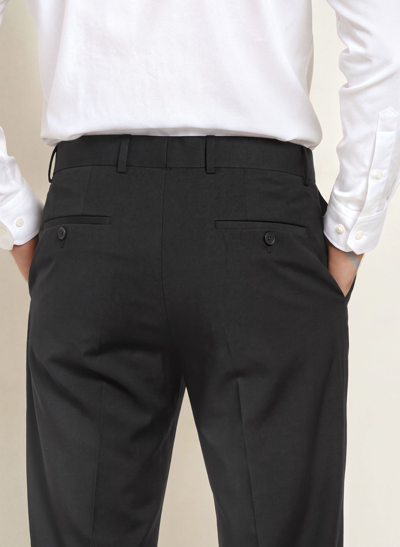 CG - CLUB of GENTS Pantalon CG OLE Relaxed Fit: 90 SCHWARZ
