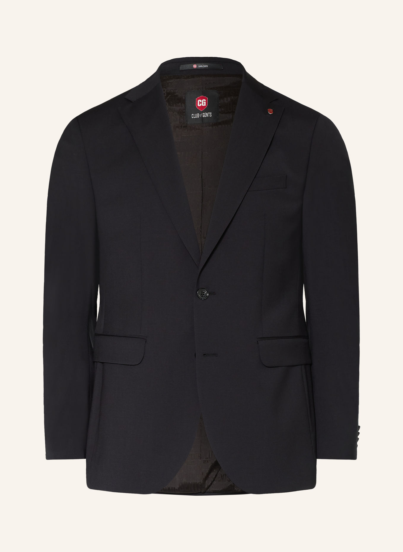 CG - CLUB of GENTS Anzugsakko CG COLVIN Slim Fit: 90 SCHWARZ