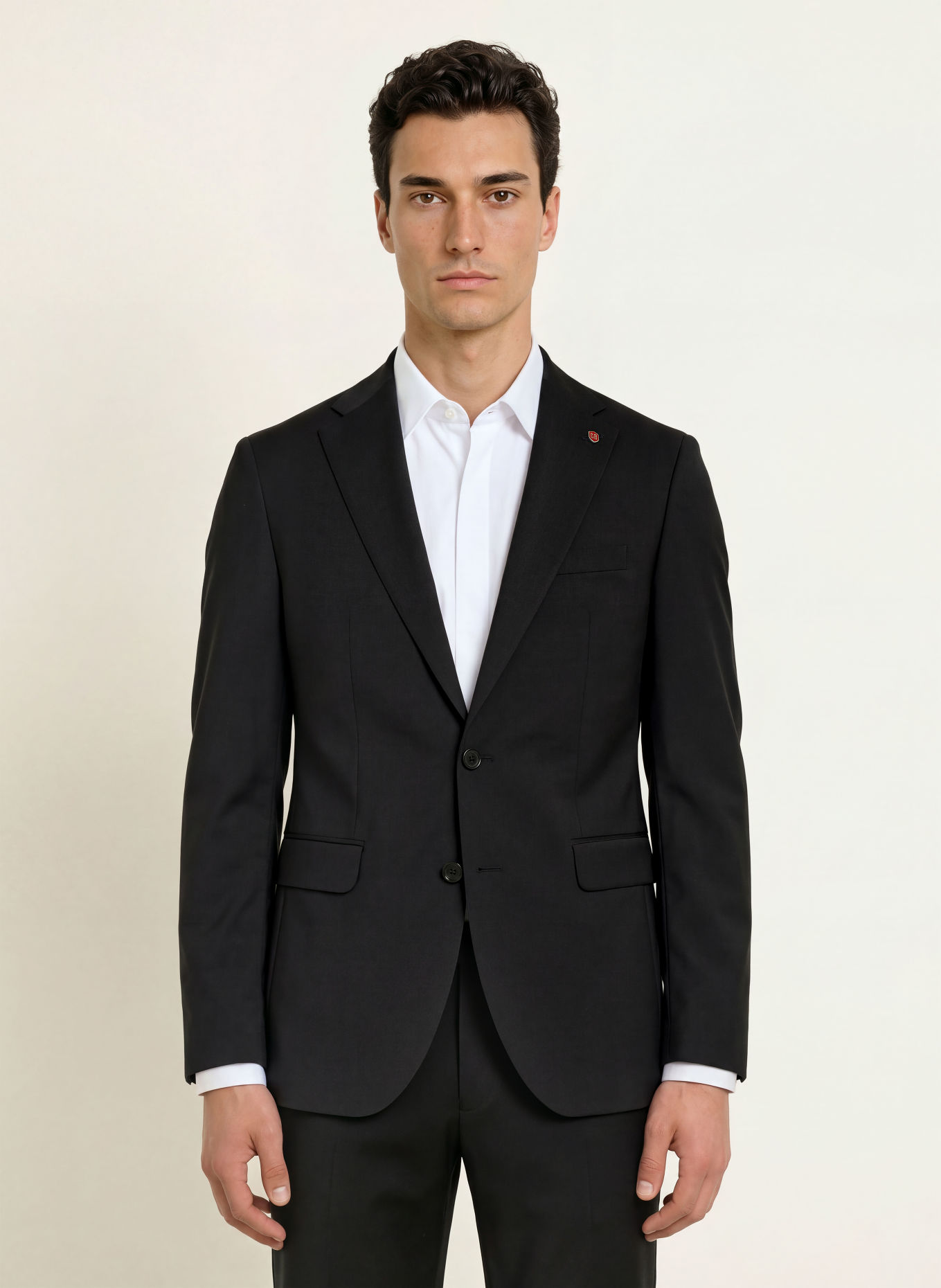 CG - CLUB of GENTS Anzugsakko CG COLVIN Slim Fit: 90 SCHWARZ